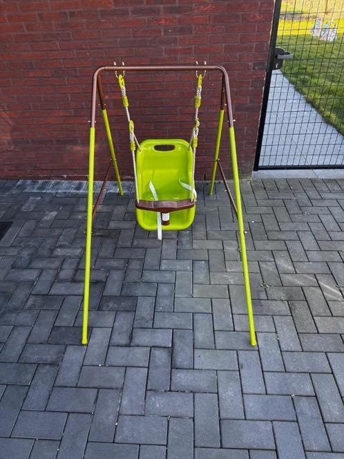 Metalen schommel Baby Swing Set, Kinderen en Baby's, Speelgoed | Buiten | Speeltoestellen, Zo goed als nieuw, Schommel, Ophalen