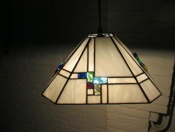 Glas in lood hanglamp Tiffany-stijl beschikbaar voor biedingen