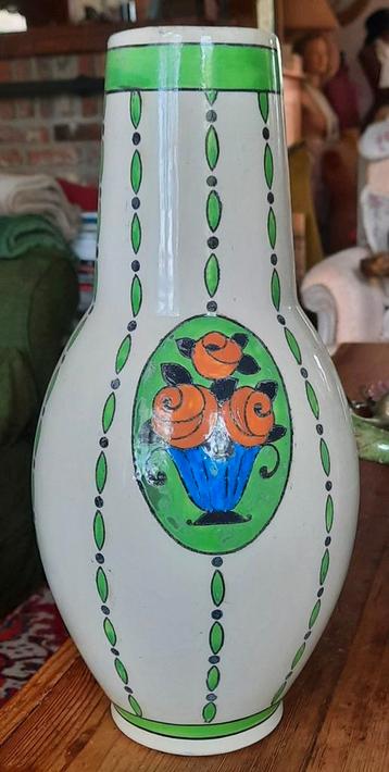 Mooie Charles Catteau vaas, Antiquités & Art, Antiquités | Vases, Enlèvement