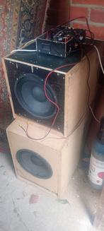 2 zelfbouw Subwoofers en 1 te repareren actieve edifier sub, Audio, Tv en Foto, Luidsprekerboxen, Ophalen