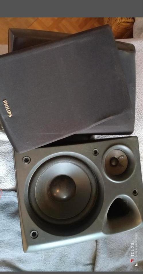 Enceintes Philips, Audio, Tv en Foto, Luidsprekerboxen, Zo goed als nieuw, Philips, Ophalen