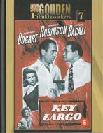 DVD Gouden Filmclassiekers - Key Largo - Humphrey Bogaert, Cd's en Dvd's, 1960 tot 1980, Ophalen of Verzenden, Zo goed als nieuw