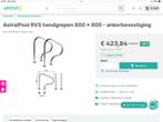 Astralpool RVS handgrepen 800x800 ankerbevestiging, Ophalen, Zo goed als nieuw