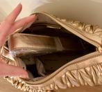 Gouden handtas Alessia Massimo, Handtassen en Accessoires, Tassen | Damestassen, Ophalen of Verzenden, Nieuw, Handtas