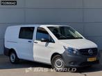 Mercedes Vito 109 Dubbel Cabine L2H1 Trekhaak Airco Euro6 DC, Auto's, Bestelwagens en Lichte vracht, Stof, Gebruikt, Euro 6, 4 cilinders