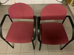 4 stoelen, Huis en Inrichting, Ophalen, Zo goed als nieuw, Rood, Vier