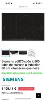 Taque siemense, Elektronische apparatuur, Ophalen, Zo goed als nieuw, Inductie