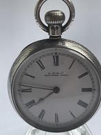 Zilveren Waltham Mass zakhorloge, Bijoux, Sacs & Beauté, Montres | Hommes, Envoi, Montre de poche