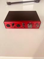 Focusrite scarlett 2 pre, TV, Hi-fi & Vidéo, Appareils professionnels, Enlèvement, Comme neuf