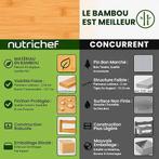 stapelbare wijnrek van bamboe | 36 flessen | GRATIS LEVERING, Neuf, 25 bouteilles ou plus, -, -