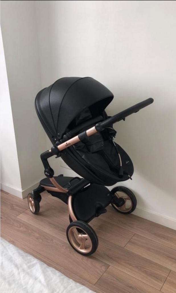 Mima Xari 3-in-1 Kinderwagen + iZi Go by BeSafe Autostoeltje, Kinderen en Baby's, Kinderwagens en Combinaties, Gebruikt, Ophalen of Verzenden