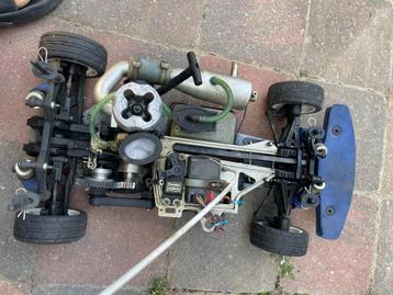 TS-4n pro , RC auto op benzine motor, Enlèvement, Utilisé, Essence