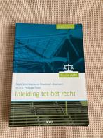 Inleiding tot het recht Mark Van Hoecke Boudewijn Bouckaert, Comme neuf, Diverse auteurs, Enseignement supérieur professionnel