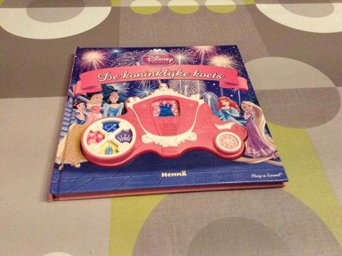 Disney de koninklijke koetsboek (2013) (Geluid), Livres, Livres pour enfants | 4 ans et plus, Comme neuf, Contes (de fées), 4 ans