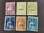 Azoren 1912 - Ceres met opdruk ACORES, Ophalen of Verzenden, Portugal, Gestempeld