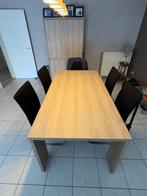 Tafel, Huis en Inrichting, Tafels | Eettafels, Ophalen, 50 tot 100 cm, Zo goed als nieuw, Vijf personen of meer