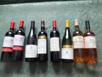 8 bouteilles de vin (5 vin rouge et 3 vin blanc)voir photos, Verzamelen, Nieuw, Overige typen, Vol, Ophalen of Verzenden