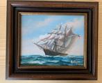 Zeilschip onder volle wind, Ophalen