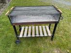 Houtskoolbarbecue op wielen, Tuin en Terras, Houtskoolbarbecues, Ophalen, Gebruikt, Autre marque