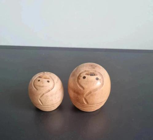 Moeder en dochter kokeshi van Murakami Kenichi (1929-), Antiek en Kunst, Kunst | Beelden en Houtsnijwerken, Verzenden