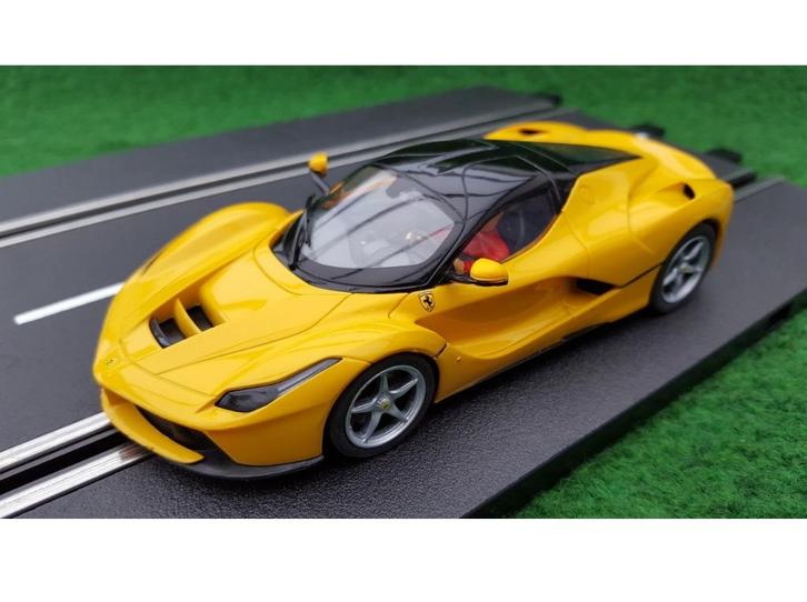 Carrera Digital 132: LaFerrari geel, Kinderen en Baby's, Speelgoed | Racebanen, Zo goed als nieuw, Racebaan, Elektrisch, Carrera