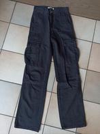 Pantalon cargo noir Pull&Bear taille 32, Comme neuf, Noir, Taille 34 (XS) ou plus petite, Enlèvement ou Envoi