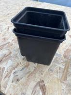 grote stevige BATO bloempotten bakken harde plastiek 25 cm, 25 à 40 cm, Synthétique, Moins de 40 cm, Intérieur