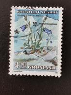 Groenland 1990 - bloemen - klokjesbloem, Ophalen of Verzenden, Denemarken, Gestempeld