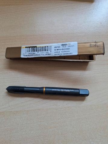 Taraud pour filetage GUHRING M10 / ISO2/6H / DIN 371 / HSS-E, Enlèvement ou Envoi, Neuf