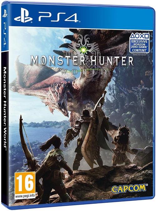 Monster Hunter World, Consoles de jeu & Jeux vidéo, Jeux | Sony PlayStation 4, Comme neuf, Aventure et Action, 1 joueur, À partir de 16 ans