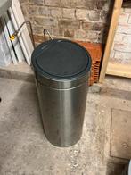 Poubelle Brabantia 30 litres, Inox, Utilisé