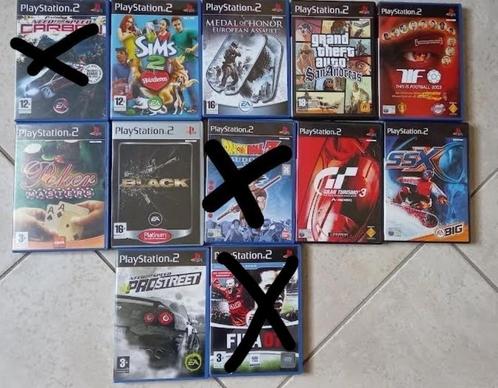 Playstation 2 spellen, Games en Spelcomputers, Games | Sony PlayStation 2, Gebruikt, Ophalen of Verzenden