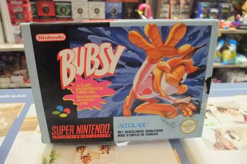 bubsy snes, Games en Spelcomputers, Games | Nintendo Super NES, Gebruikt, Platform, 1 speler, Vanaf 7 jaar, Ophalen of Verzenden