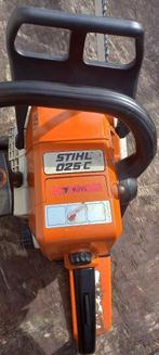 Kettingzaag Stihl 025C, Tuin en Terras, Ophalen, Gebruikt