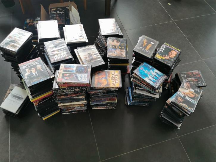 Lot 789 DVD's 505 films + 73 TV Reeksen, Cd's en Dvd's, Dvd's | Overige Dvd's, Gebruikt, Alle leeftijden, Ophalen of Verzenden