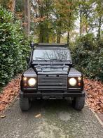 Land Rover Defender 90, 2500 cc, Zwart, Zwart, Leder