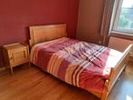 stijlvol BED met 2 nachtkastjes en ladenkast, Ophalen, Gebruikt, Vintage modern, Tweepersoons
