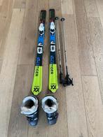 Volkel Skilatten 130 met Head ski botten 38, Sport en Fitness, Skiën en Langlaufen, Ophalen, 100 tot 140 cm, Zo goed als nieuw