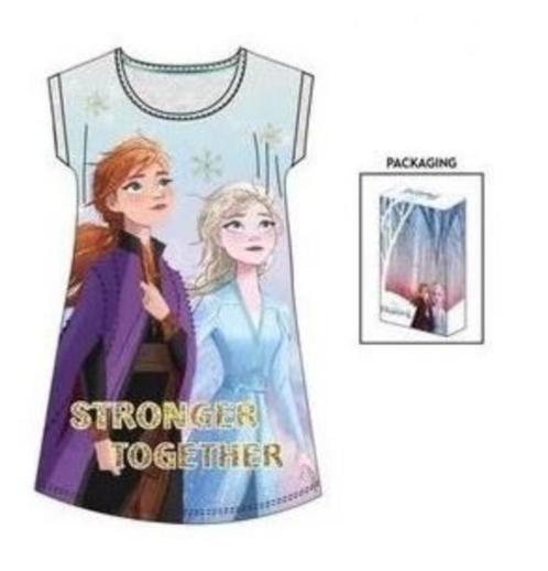 Disney Frozen Nachthemd Grijs - Maat 98 - 116 - 122 - 128, Kinderen en Baby's, Kinderkleding | Maat 128, Nieuw, Meisje, Nacht- of Onderkleding