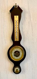 Vintage weerstation thermometer - barometer- hygrometer, Audio, Tv en Foto, Weerstations en Barometers, Ophalen, Zo goed als nieuw