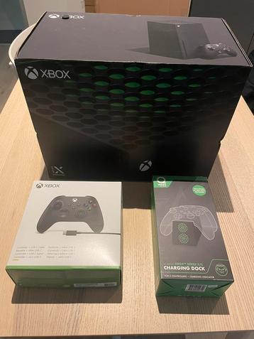 Xbox series X + Two controllers + Charging dock