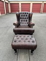 Fauteuil Chesterfield Queen Anne