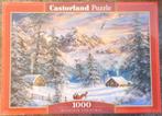 castorland puzzel 1000 stukjes mountain christmas, Enlèvement ou Envoi, Neuf