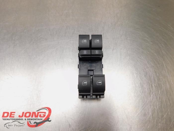 Combischakelaar ramen van een Volkswagen Touareg, Auto-onderdelen, Dashboard en Schakelaars, Volkswagen, Gebruikt, 3 maanden garantie