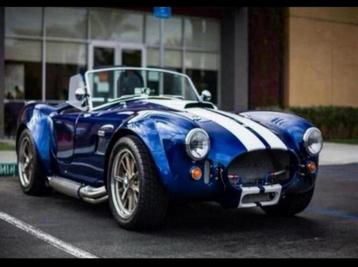 XL A2 formaat AC Cobra Blue Poster Print 420mm x 594mm XL beschikbaar voor biedingen