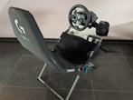 Logitech PlaySeat met Logitech G923 trueforce complete set., Enlèvement, Comme neuf