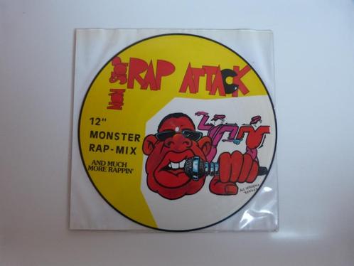 various ‎ non stop rap attack mini mix lp vol 1 picture, CD & DVD, Vinyles Singles, Utilisé, Maxi single, Hip-hop et Rap, 12 pouces