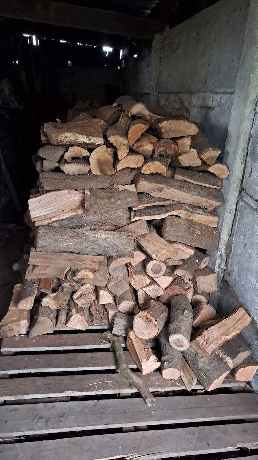 brandhout eik , den enz.., Tuin en Terras, Brandhout, Blokken, Eikenhout, 6 m³ of meer, Ophalen