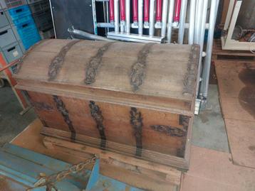 Coffret en bois Ça vient du manoir. Environ 1,30 m sur 0,80, Enlèvement, Utilisé
