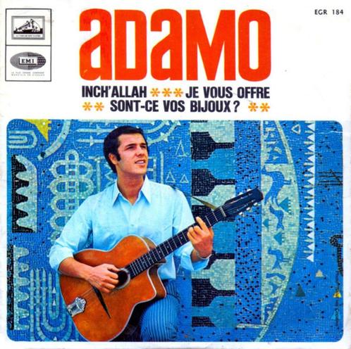 Adamo – Inch' Allah, Cd's en Dvd's, Vinyl Singles, Zo goed als nieuw, EP, Pop, 7 inch, Ophalen of Verzenden